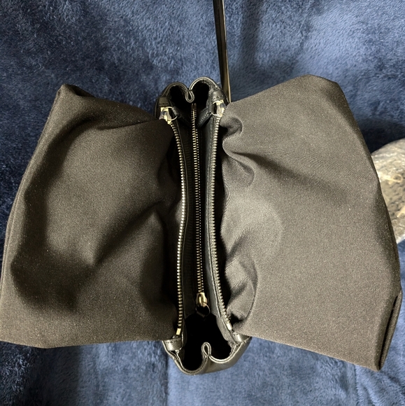 Coach Mini Jordan Carryall Satchel- black Saffiano leather,10x7x4",EUC, ret $299 - Picture 8 of 12